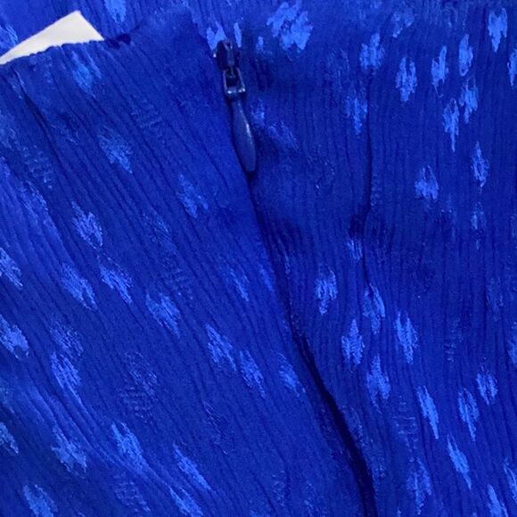 NWT & Other Stories Halter Cut Out Midi Sleeveless Dress Blue Sz 0 - Picture 11 of 12